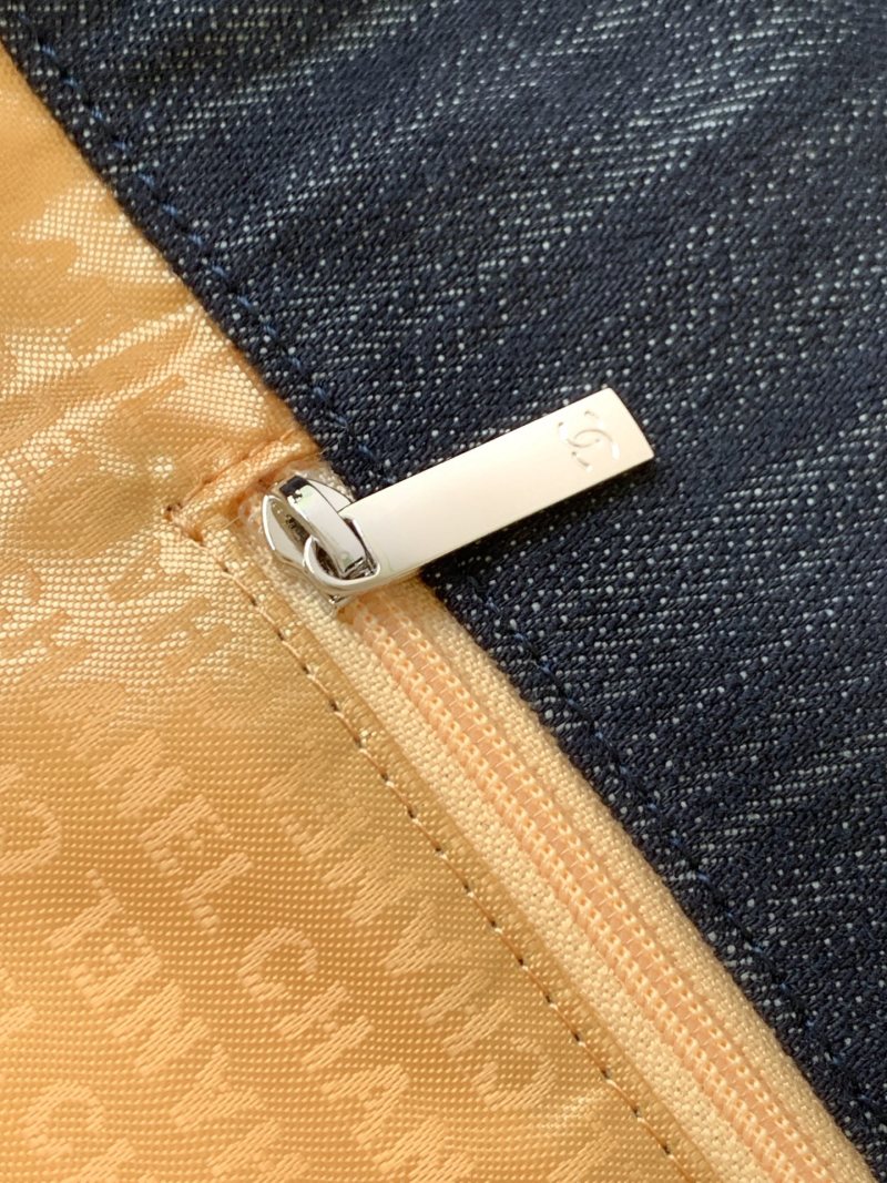 Chanel - Denim - Large Chain Tote Bag - Image 6