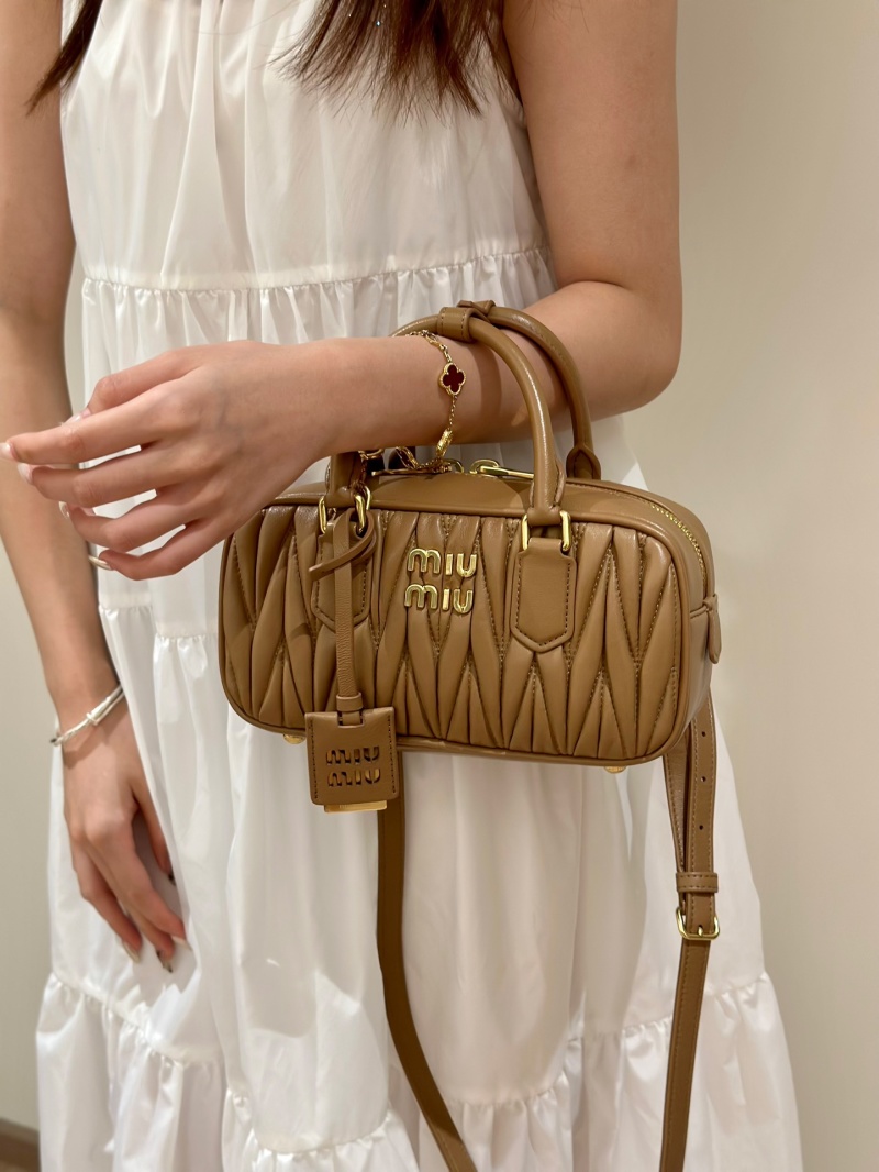 Miu Miu - Matelassé Leather Shoulder Bag - Image 8