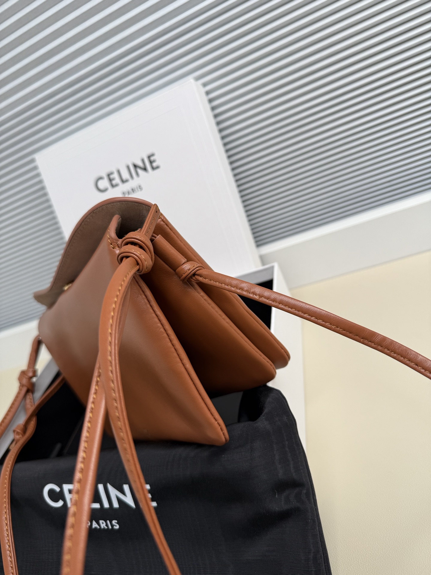 Celine - Three-Compartment Shoulder Bag - Image 3