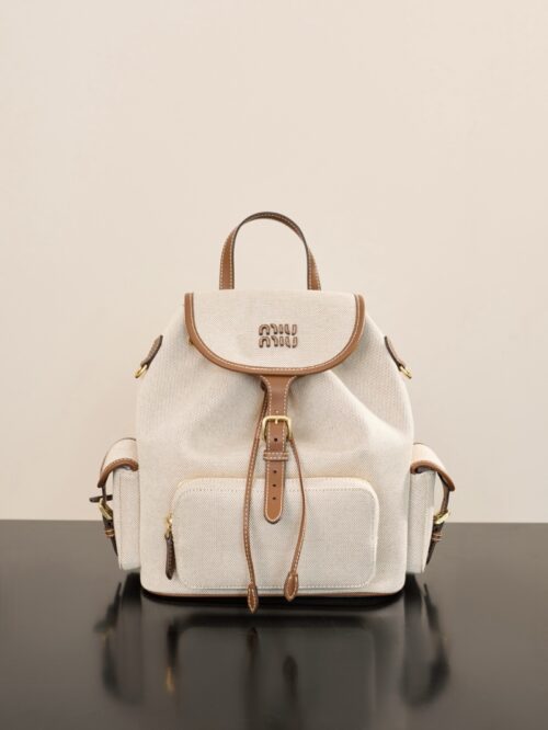 Miu Miu - Canvas - Medium Backpack