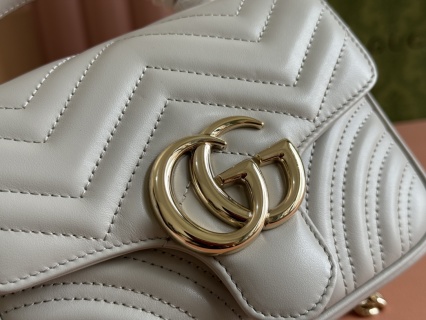 Gucci - GG Marmont - Top Handle Bag - Image 6