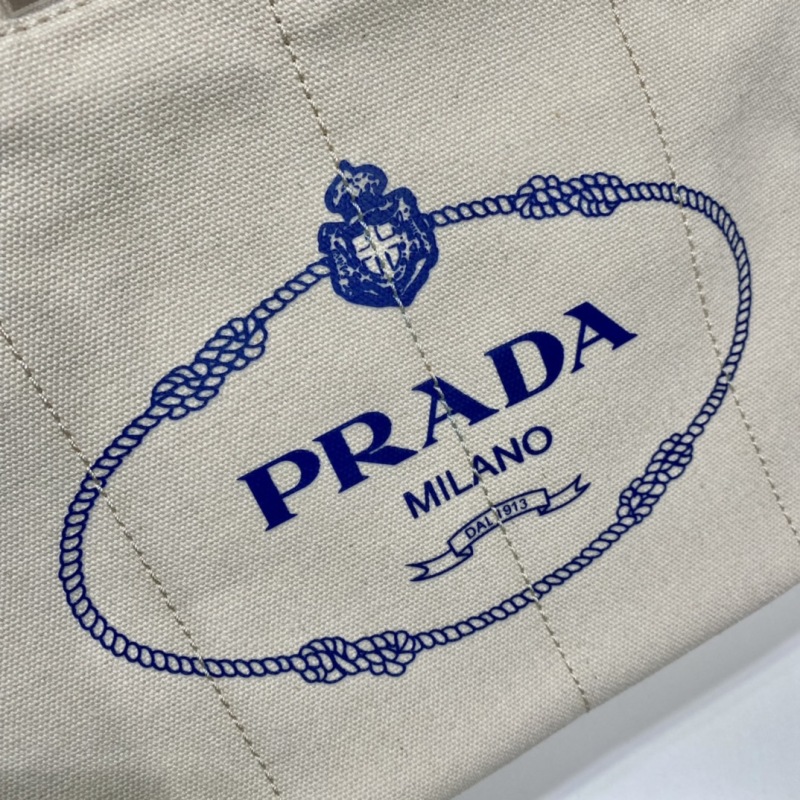 Prada - Canvas - Small Canvas Tote - Image 5