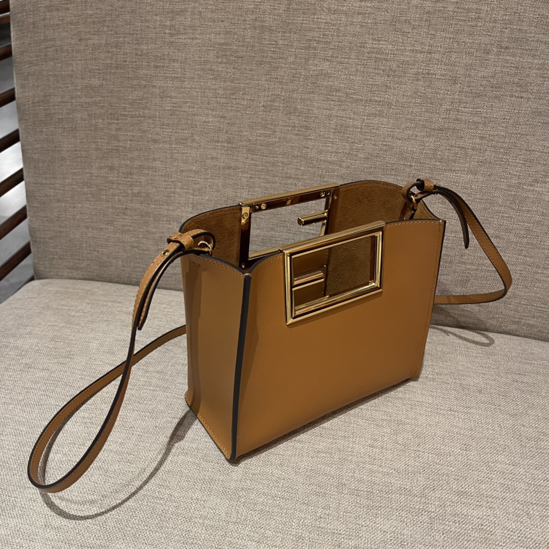 Fendi - Double F Clasp - Top Handle Bag - Image 6