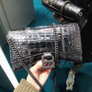 Balenciaga - Hourglass Wallet on Chain - Image 3