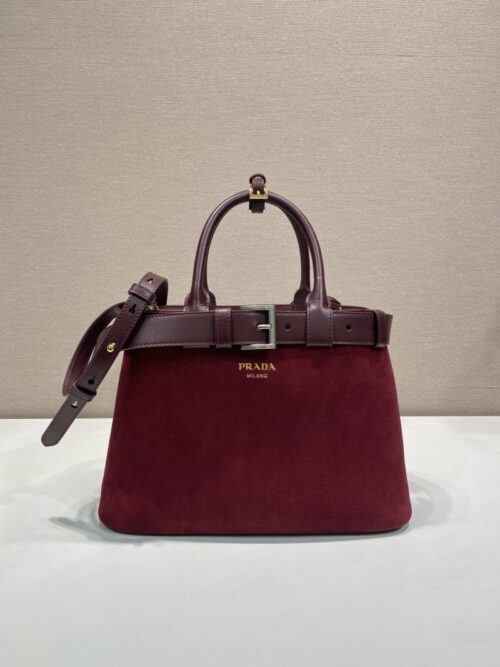 Prada - Prada Buckle - Top Handle Bag