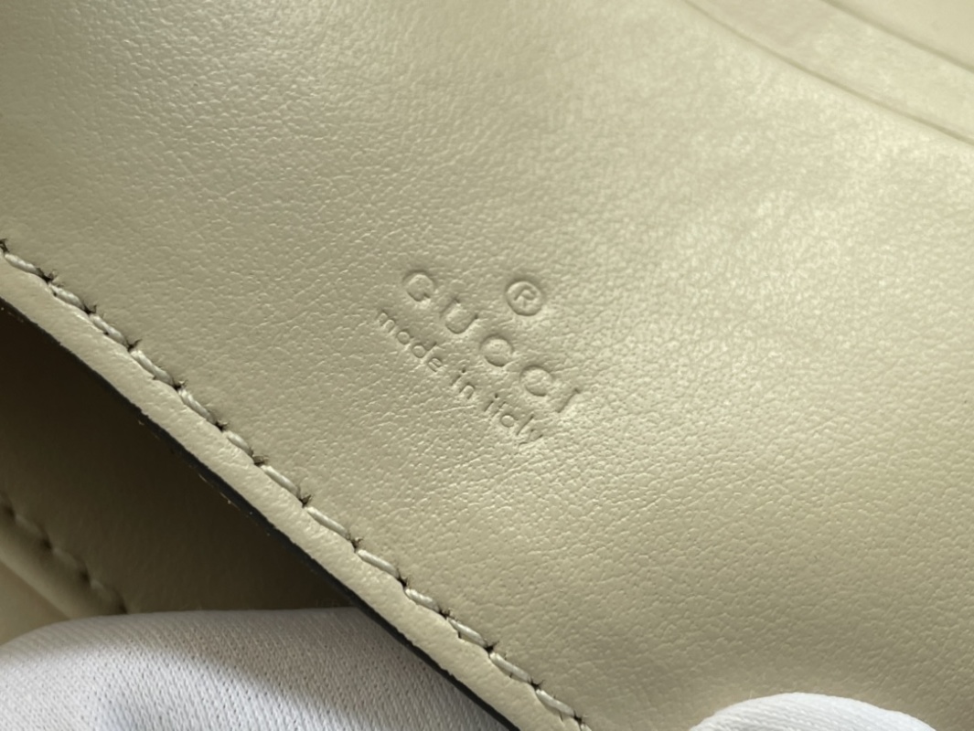 Gucci - Leather Chain Shoulder Bag - Image 8