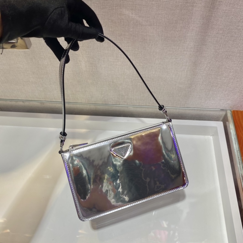Prada - Brushed Leather - Brushed Leather Mini Bag - Image 3